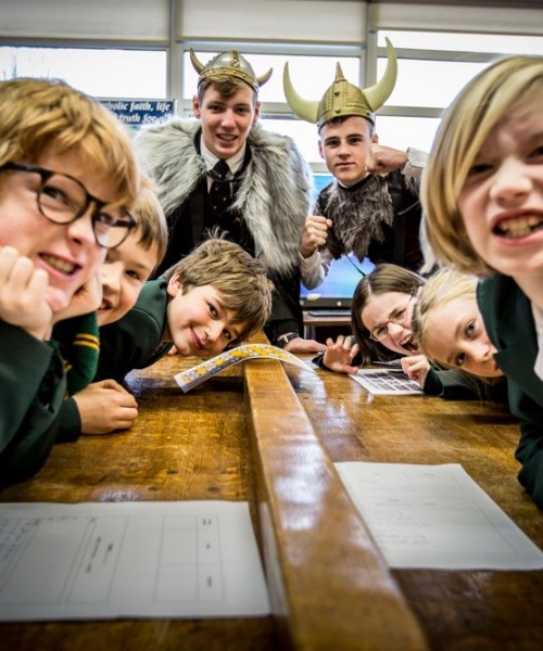 News » Vicious Vikings at St Benedict's