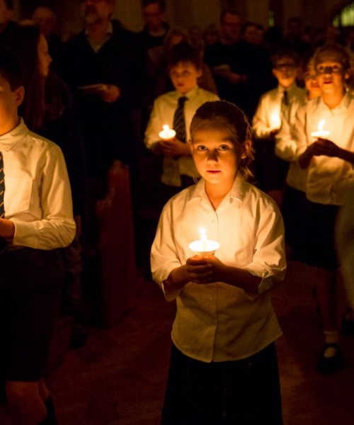 News » The Junior School CArol Service